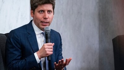 “What users are doing with AI in India is quite remarkable," said OpenAI CEO Sam Altman at the GPT-5 launch event. (Bloomberg) “What users are doing with AI in India is quite remarkable," said OpenAI CEO Sam Altman at the GPT-5 launch event. (Bloomberg)
