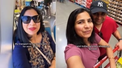 An Indian woman living in the US revealed her family’s detailed monthly budget. (Instagram/shiveetalks) An Indian woman living in the US revealed her family’s detailed monthly budget. (Instagram/shiveetalks)