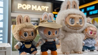 A resale store in La Puente, California was robbed of $30K worth of Labubu collectible plushies. (Bloomberg) A resale store in La Puente, California was robbed of $30K worth of Labubu collectible plushies. (Bloomberg)