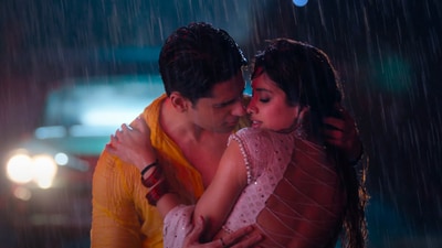 Bheegi Saree has been sung by Adnan Sami and Shreya Ghoshal, pays homage to classic Bollywood rain scenes. The film is set to release on 29 August. Bheegi Saree has been sung by Adnan Sami and Shreya Ghoshal, pays homage to classic Bollywood rain scenes. The film is set to release on 29 August.