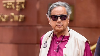 Tharoor described these as "serious questions" that must be properly addressed in the interest of all voters and called on the Election Commission to act promptly. (PTI) Tharoor described these as "serious questions" that must be properly addressed in the interest of all voters and called on the Election Commission to act promptly. (PTI)