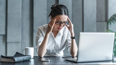 Stress, be it at work or otherwise, often leads to unhealthy coping mechanisms like smoking, overeating, or lack of physical activity, which further damage heart health. (Shutterstock) Stress, be it at work or otherwise, often leads to unhealthy coping mechanisms like smoking, overeating, or lack of physical activity, which further damage heart health. (Shutterstock)