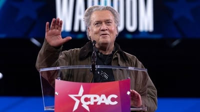 "War Room" host Steve Bannon making a run for US Presidency in 2028? Here's what we know. (AP) "War Room" host Steve Bannon making a run for US Presidency in 2028? Here's what we know. (AP)