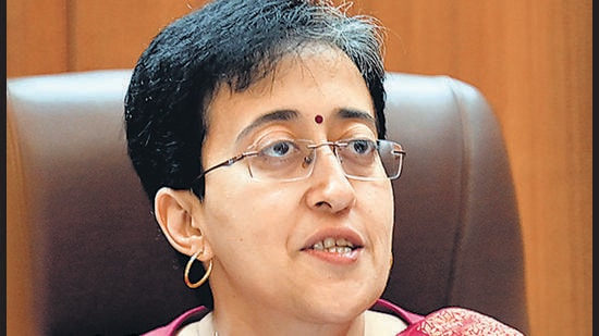 Former Delhi CM Atishi (RAJ K RAJ /HT PHOTO)