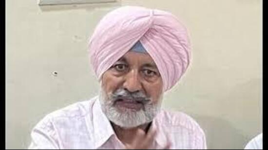 Senior Congress leader and former health minister Balbir Singh Sidhu. (HT File)