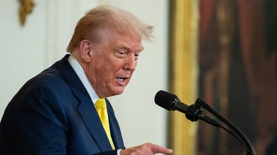 Trump's "reciprocal" tariffs on the United States's main trading partners and subsequent escalations, particularly on Chinese goods, briefly drove the average rate to 24.8 percent in May. (Bloomberg)
