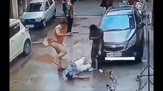 The assault, which took place on August 1 in Batala, was captured on video. (HT)