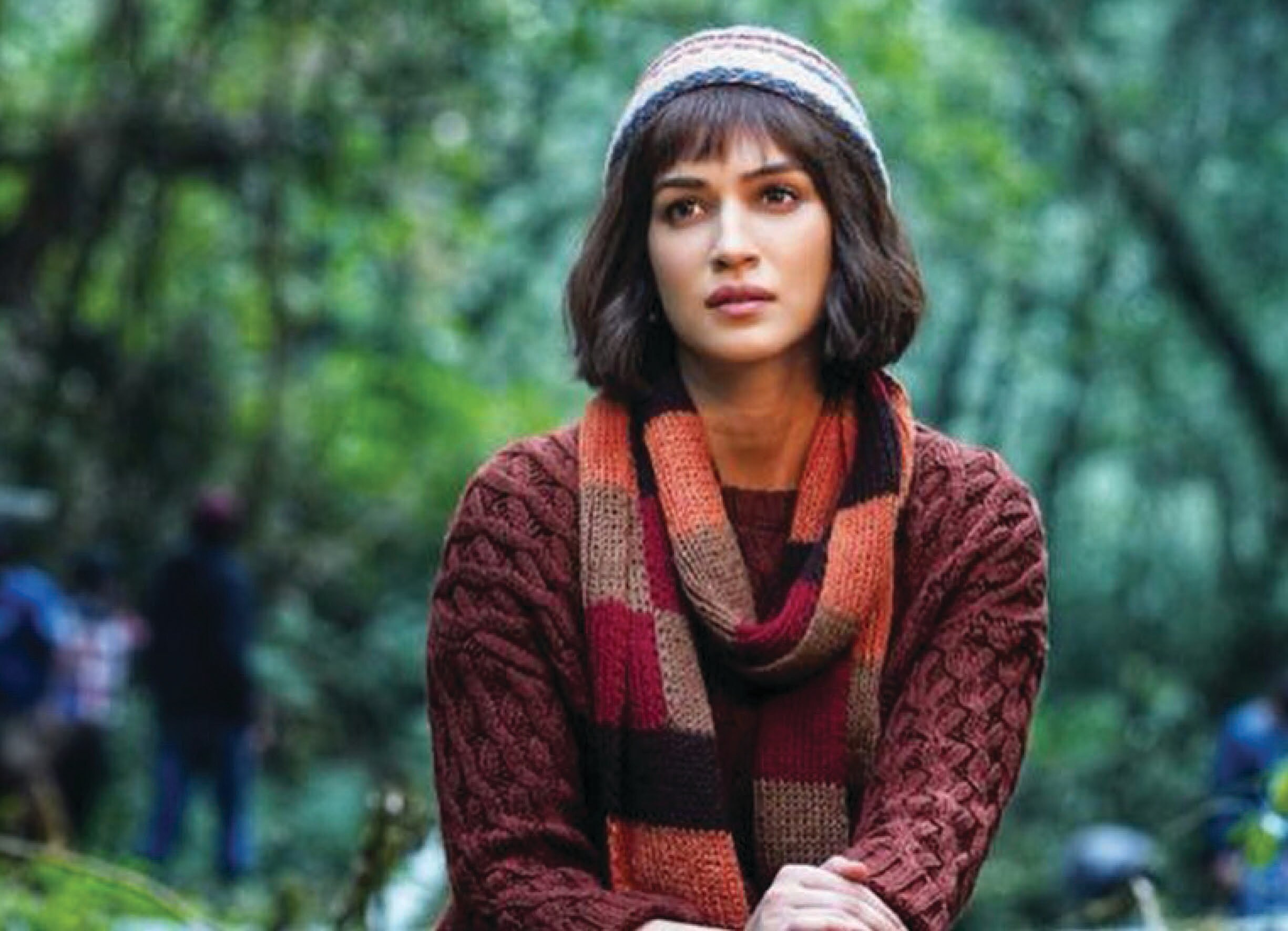 Kriti Sanon’s bangs and short hair in the movie Bhediya didn’t do her justice. Kriti Sanon’s bangs and short hair in the movie Bhediya didn’t do her justice.