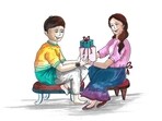 Happy Rakhi 2025 wishes: On August 9, 2025, Raksha Bandhan honours the sibling bond, where sisters tie Rakhis on their brothers' wrists. (Freepik)