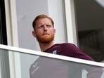 England's Ben Stokes before the start of play