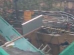 A road near Masoodpur flyover in Vasant Kunj collapsed after a wall fell at a Delhi Metro site.