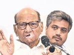 Nagpur: NCP-SP chief Sharad Pawar addresses the media, in Nagpur, Maharashtra, Saturday, Aug. 9, 2025. (PTI Photo) (PTI08_09_2025_000175B) (PTI) Nagpur: NCP-SP chief Sharad Pawar addresses the media, in Nagpur, Maharashtra, Saturday, Aug. 9, 2025. (PTI Photo) (PTI08_09_2025_000175B) (PTI)
