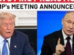 Putin's first reaction to Trump announcing meet