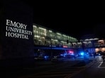 A general view of the Emory University Hospital