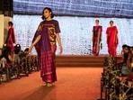 The jadedness in India’s fashion space is sometimes punctuated by some radical and uncompromising experiments from the non- lehenga landscape. (PTI)
