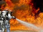 (Representational image) Footage shows a large fire in Ogden, Utah, illuminating the night with towering flames and heavy smoke. (Representational image) Footage shows a large fire in Ogden, Utah, illuminating the night with towering flames and heavy smoke.
