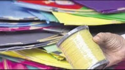 A motorbike-borne youth died after a Chinese kite thread slit his throat in Garhi Rehamble area of Udhampur district on Saturday, said officials. (HT File/ Representational image)