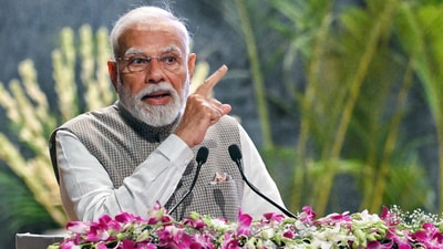 Prime Minister Narendra Modi also urged citizens to continue sharing their photos and selfies on harghartiranga.com. (DPR PMO) Prime Minister Narendra Modi also urged citizens to continue sharing their photos and selfies on harghartiranga.com. (DPR PMO)