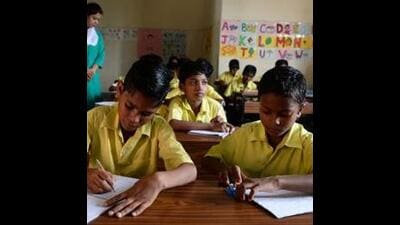 According to teachers, most zilla parishad, municipal, and government primary schools in rural Maharashtra operate only up to Class 4 or Class 7, leaving students to either transfer to another school to be eligible for scholarship exams. (REPRESENTATIVE PHOTO)