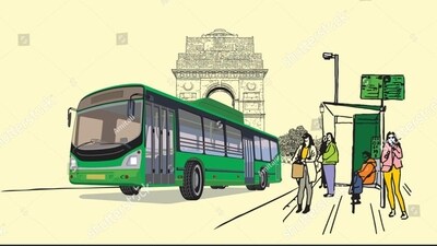 Several Delhi University alumni recall how the U-Special buses hold a significant spot in their hearts as they sealed lifelong friendships during these rides. (Illustration: Shutterstock)