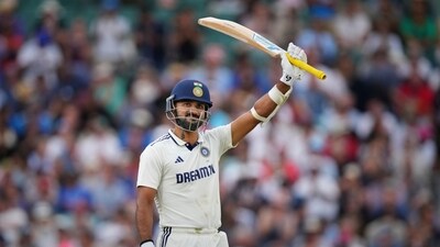Akash Deep scored his maiden fifty in the second innings of the Oval Test against England (AP) Akash Deep scored his maiden fifty in the second innings of the Oval Test against England (AP)