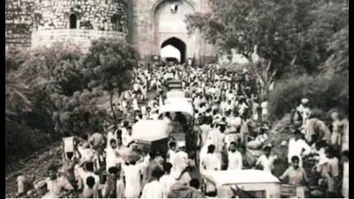 Families affected by the Partition will be invited to participate, and tributes will be paid to those who lost their lives during the upheaval. (File)