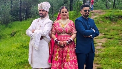 Two brothers from Himachal Pradesh’s Hatti tribe married the same woman. (Facebook/ Sirmouri Joridar Bhai) Two brothers from Himachal Pradesh’s Hatti tribe married the same woman. (Facebook/ Sirmouri Joridar Bhai)