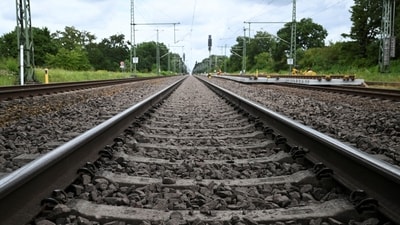 The train was moving slowly as it had just left the station, but the woman suffered injuries to the back of her head in the fall. (REUTERS)