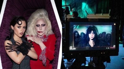 Wednesday cast spills the tea on Lady Gaga's series debut Wednesday cast spills the tea on Lady Gaga's series debut