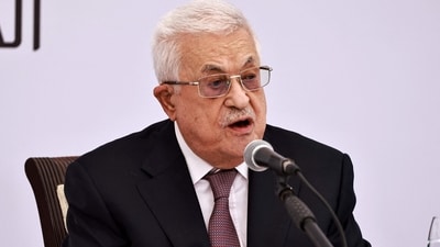 Palestinian Authority President Mahmud Abbas emphasised "the importance of enabling the State of Palestine to assume its full responsibilities in the Gaza Strip, (AFP) Palestinian Authority President Mahmud Abbas emphasised "the importance of enabling the State of Palestine to assume its full responsibilities in the Gaza Strip, (AFP)