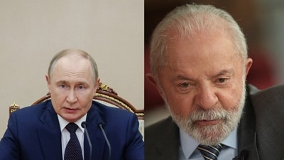 Brazilian President Luiz Inácio Lula da Silva's office said that Vladimir Putin initiated the call, which included a discussion of his talks with the US on Ukraine and Brazil-Russia cooperation. (Reuters photos) Brazilian President Luiz Inácio Lula da Silva's office said that Vladimir Putin initiated the call, which included a discussion of his talks with the US on Ukraine and Brazil-Russia cooperation. (Reuters photos)