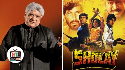 Javed Akhtar co-wrote Sholay along with Salim Khan. Javed Akhtar co-wrote Sholay along with Salim Khan.