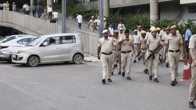 She also filed a complaint regarding the mall management at the Sushant Lok Police Station. (HT Photo/Vipin Kumar) She also filed a complaint regarding the mall management at the Sushant Lok Police Station. (HT Photo/Vipin Kumar)