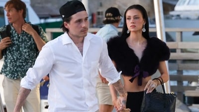 Brooklyn Beckham and his wife Nicola Peltz renewed their wedding vows earlier this month. (X/@fridataime) Brooklyn Beckham and his wife Nicola Peltz renewed their wedding vows earlier this month. (X/@fridataime)