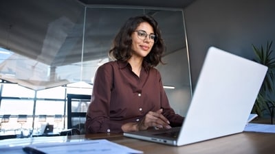Desk jobs often include long hours of sitting and working on laptop, (Shutterstock) Desk jobs often include long hours of sitting and working on laptop, (Shutterstock)