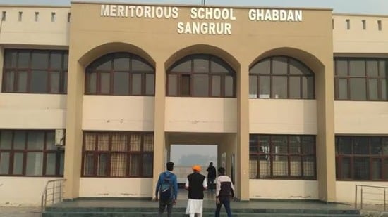 In December 2023, as many as 74 students were hospitalised following complaints of restlessness, vomiting and stomach pain after a meal at the school’s hostel mess. (HT Photo)
