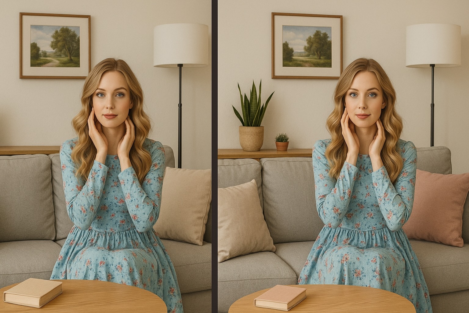 There are seven differences between the two images. How many can you identify? There are seven differences between the two images. How many can you identify?