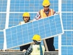Abha Shukla, additional chief secretary, state energy department, has warned that companies will be blacklisted for five years if their solar projects in Pune district are not completed within the deadline. (AFP (PIC FOR REPRESENTATION))
