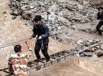 Kangra, Mandi and Sirmaur districts will continue to be under an orange alert of heavy to very heavy rainfall on August 13, while several other districts will be under a yellow alert. (HT File) Kangra, Mandi and Sirmaur districts will continue to be under an orange alert of heavy to very heavy rainfall on August 13, while several other districts will be under a yellow alert. (HT File)