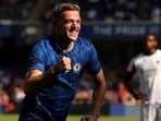 Chelsea's Liam Delap scored two goals in the team's 4-1 win against AC Milan,