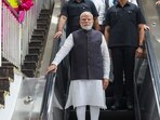Prime Minister Narendra Modi interacts with students during the flag-off ceremony of the Yellow Line of Namma Metro, in Bengaluru. Prime Minister Narendra Modi interacts with students during the flag-off ceremony of the Yellow Line of Namma Metro, in Bengaluru.