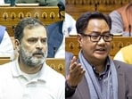 Kiren Rijiju, in a post on X, requested Rahul Gandhi to maintain the decorum of the Indian Parliament. 