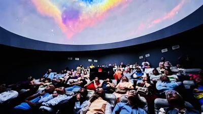 A 50-seater, the planetarium promises a fully immersive, 360-degree experience, delivering high-resolution visuals and real-time simulations of astronomical events. (HT PHOTO) A 50-seater, the planetarium promises a fully immersive, 360-degree experience, delivering high-resolution visuals and real-time simulations of astronomical events. (HT PHOTO)