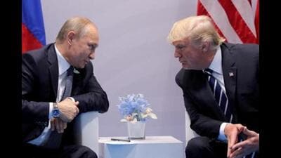 A Trump-Putin deal will have an impact on India since the stated reason behind Washington’s threat to impose a punitive tariff is centred on New Delhi’s trade with Moscow (REUTERS)