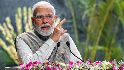 A 5-year-old girl writes a letter to PM Narendra Modi amid his visit to Bengaluru. (DPR PMO)