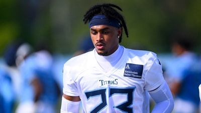 Cowboys WR CeeDee Lamb was penalized for a foul after colliding with a rushing referee. Mandatory Credit: Kirby Lee-Imagn Images (IMAGN IMAGES via Reuters Connect)