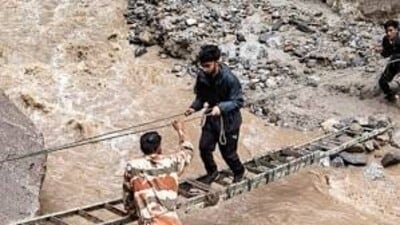 Kangra, Mandi and Sirmaur districts will continue to be under an orange alert of heavy to very heavy rainfall on August 13, while several other districts will be under a yellow alert. (HT File) Kangra, Mandi and Sirmaur districts will continue to be under an orange alert of heavy to very heavy rainfall on August 13, while several other districts will be under a yellow alert. (HT File)