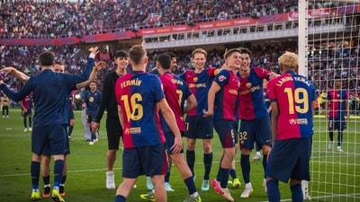 FC Barcelona are the current champions of La Liga (FC Barcelona) FC Barcelona are the current champions of La Liga (FC Barcelona)