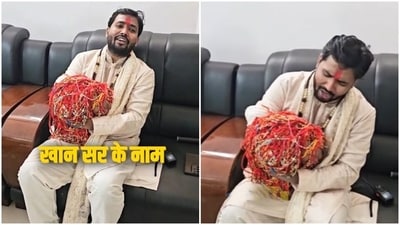 Khan Sir's Raksha Bandhan video shows him after celebrating the festival with his students, where around 15,000 girls tied rakhis on his wrist. (Instagram/ Khan Global Studies) Khan Sir's Raksha Bandhan video shows him after celebrating the festival with his students, where around 15,000 girls tied rakhis on his wrist. (Instagram/ Khan Global Studies)