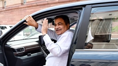 Union minister of road transport and highways Nitin Gadkari in New Delhi. (ANI) Union minister of road transport and highways Nitin Gadkari in New Delhi. (ANI)